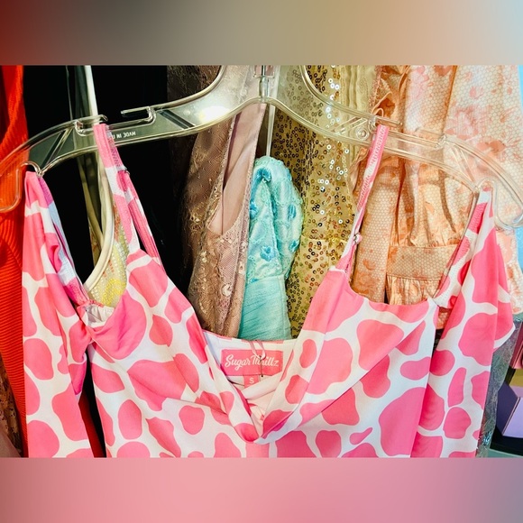 NWT Small Dolls Kill Sugar Thrillz Cattle Drive Diva Mini Dress - Picture 5 of 13